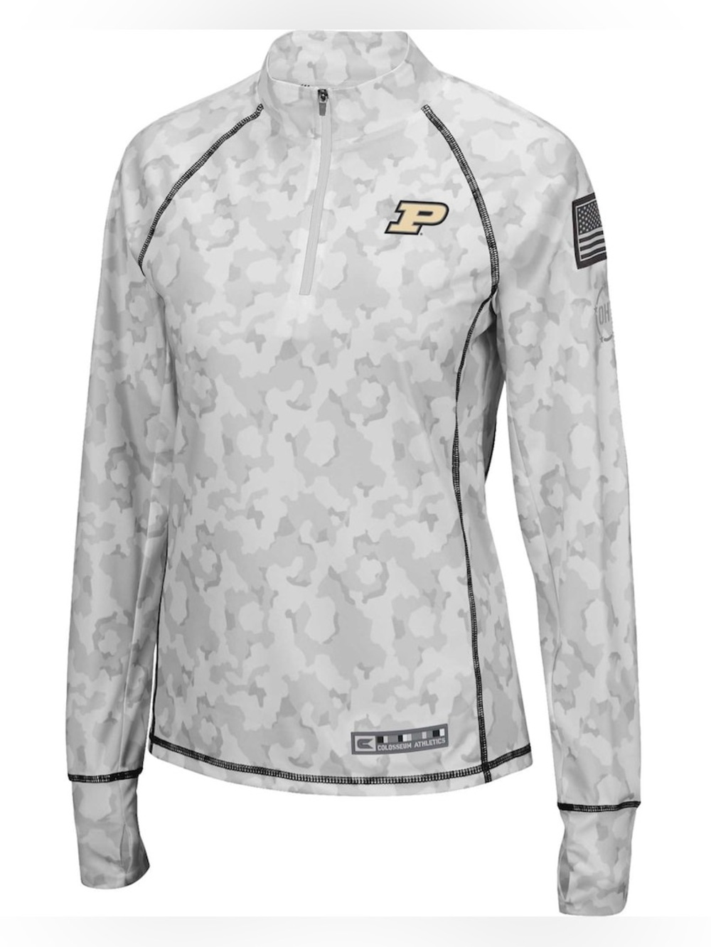 Colosseum Purdue Boilermakers OHT Military Appreciation Jacket Arctic Camo